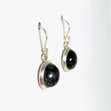 Tourmaline in Quartz round earrings KEGJ1316 - Nature's Magick