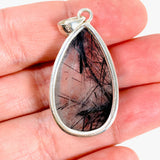 Tourmaline in Quartz teardrop pendant KPGJ3660 - Nature's Magick