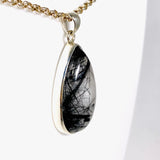 Tourmaline in Quartz teardrop pendant KPGJ3660 - Nature's Magick