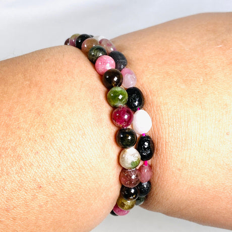 Tourmaline mixed colour bracelet - Nature's Magick