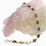 Tourmaline Oval Cabochon Bracelet HBGJ-01