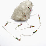 Tourmaline Oval Cabochon Necklace PNGJ001