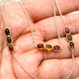 Tourmaline Oval Cabochon Necklace PNGJ001