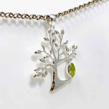 Tree of Life Faceted Marquise Pendant G2179 - Nature's Magick