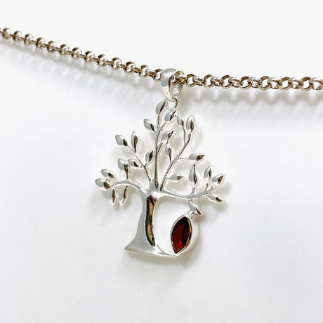 Tree of Life Faceted Marquise Pendant G2179 - Nature's Magick