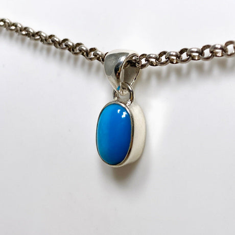 Turquoise Petite Oval Pendant KPGJ4403 - Nature's Magick