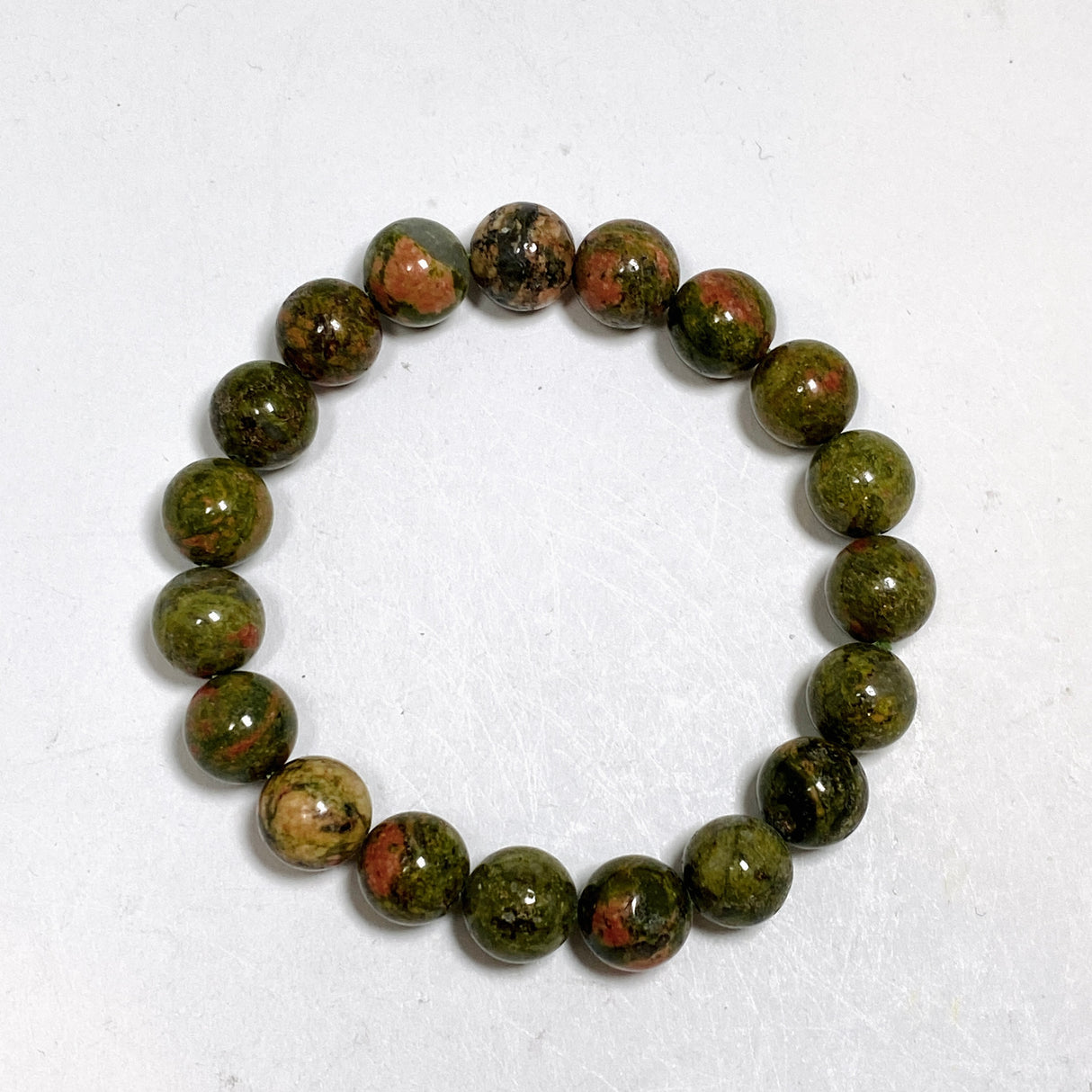 Unakite bracelet