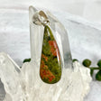 Unakite teardrop pendant KPGJ2990 - Nature's Magick