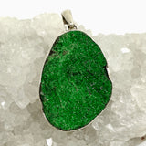 Uvarovite Garnet Freeform Raw Pendant MP500-UVT