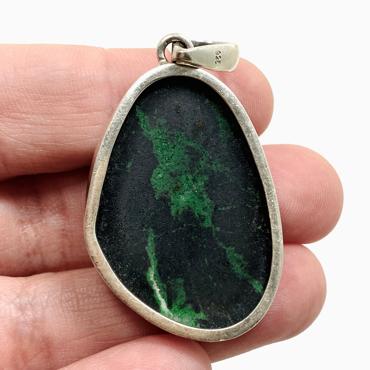 Uvarovite Garnet Freeform Raw Pendant MP500-UVT