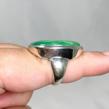 Variscite Oval Ring Size 8 PRGJ467 - Nature's Magick