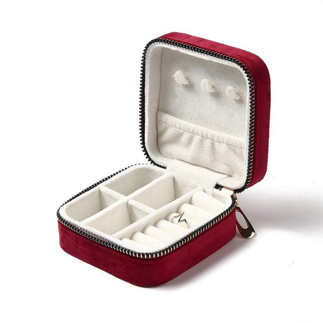 Velvet Travel Jewellery Box - Nature's Magick