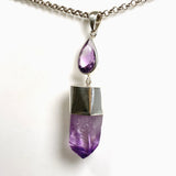 Vera Cruz Amethyst and Faceted Amethyst Pendant BTP-87