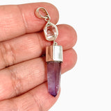 Vera Cruz Amethyst and Herkimer Diamond Pendant BTP-86