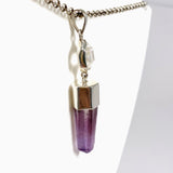 Vera Cruz Amethyst and Herkimer Diamond Pendant BTP-86