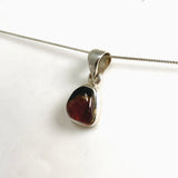 Watermelon Tourmaline Freeform Slice Pendant PPGJ1166
