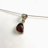 Watermelon Tourmaline Freeform Slice Pendant PPGJ1166