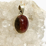 Watermelon Tourmaline Oval Cabochon Pendant PPGJ931