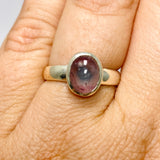 Watermelon Tourmaline Oval Cabochon Ring Size 6 PRGJ741