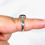 Watermelon Tourmaline Teardrop Ring Size 8 PRGJ347 - Nature's Magick