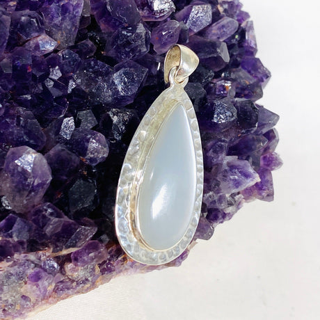 White Moonstone teardrop pendant KPGJ3091 - Nature's Magick