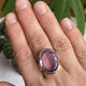 Amethyst faceted oval ring s.9 KRGJ1922