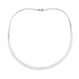 .935 sterling silver 4mm collar with or without clasp - Nature's Magick