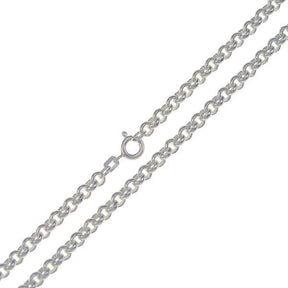 .935 Sterling Silver Belcher Chain 4mm - Nature's Magick