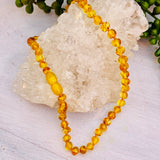 Amber baby necklace - Genuine Baltic Amber