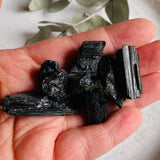 Black Tourmaline Raw Crystal bag 50g BTR-50g