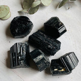 Black Tourmaline Raw Crystal 51-65g BKT-04