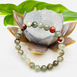 African Bloodstone Bracelet - Nature's Magick