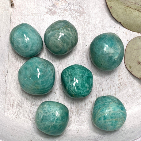 Amazonite Tumbled Stone - Nature's Magick