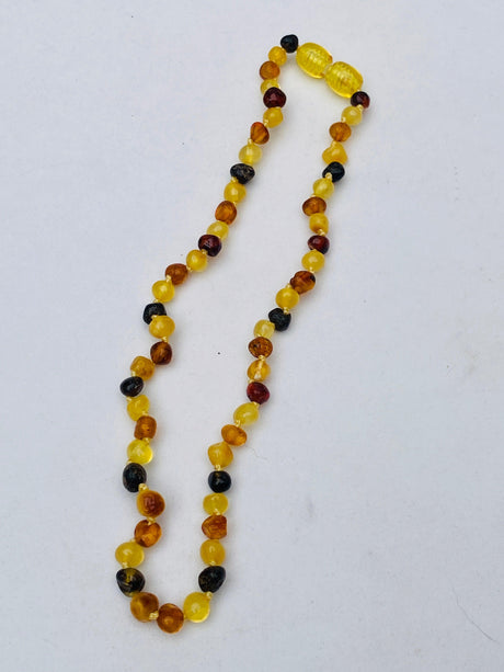 Amber baby necklace - Genuine Baltic Amber - Nature's Magick