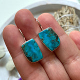 American Turquoise freeform earrings KEGJ1232 - Nature's Magick