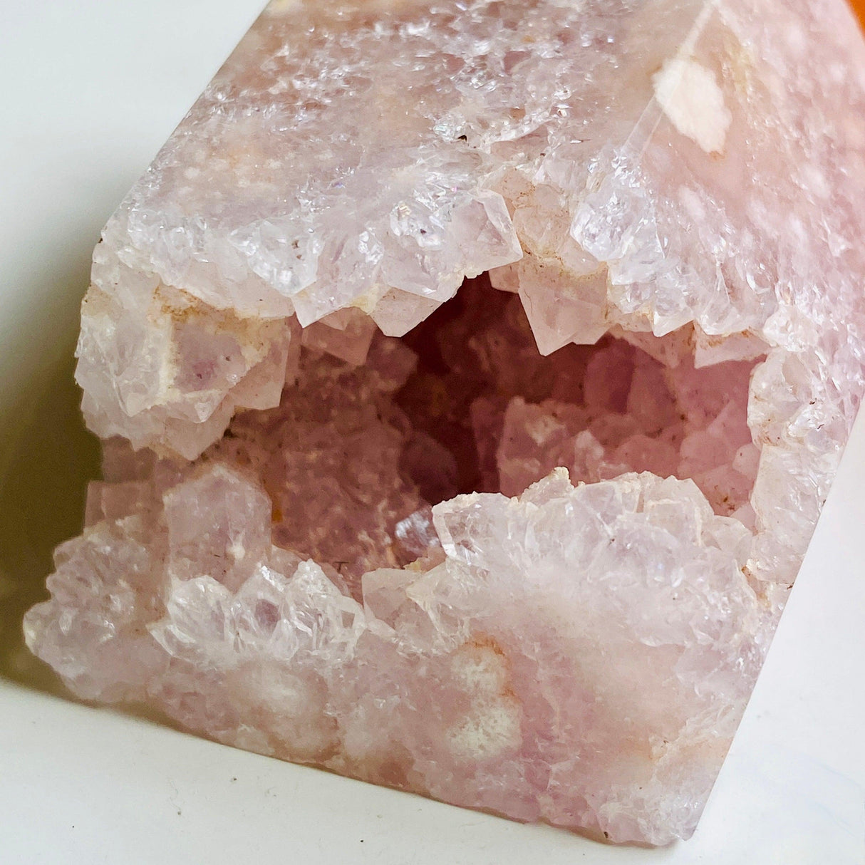 Amethyst and Pink Flower Agate Freeform PAFF-10 - Nature's Magick