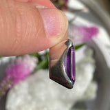 Amethyst faceted rectangle pendant KPGJ2715 - Nature's Magick