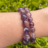 Amethyst Garden Quartz bracelet - Nature's Magick