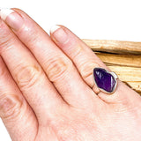 Amethyst raw ring s.6.5 PRGJ202 - Nature's Magick