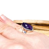 Amethyst raw ring s.6.5 PRGJ202 - Nature's Magick