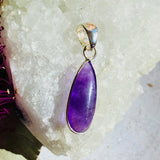 Amethyst small teardrop pendant KPGJ2803 - Nature's Magick