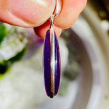 Amethyst small teardrop pendant KPGJ2803 - Nature's Magick