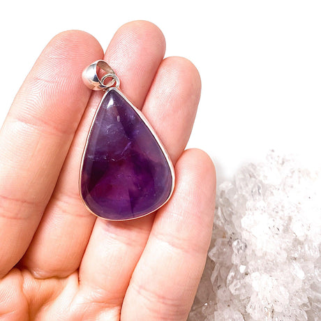 Amethyst teardrop pendant KPGJ2204 - Nature's Magick