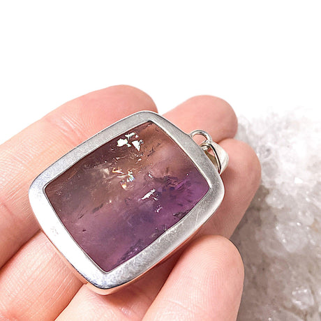 Ametrine Cabochon Square Pendant KPGJ1248 - Nature's Magick