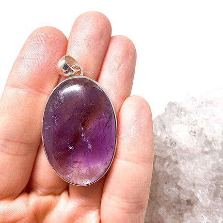 Ametrine oval cabochon pendant KPGJ2083 - Nature's Magick