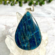 Apatite teardrop cabochon pendant KPGJ2568 - Nature's Magick