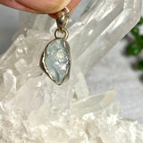 Aquamarine Petite Raw Pendant PPR-AQ - Nature's Magick