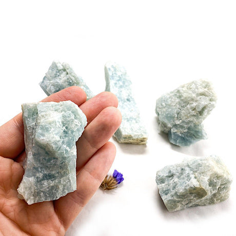 Aquamarine Raw Cluster AQRC - Nature's Magick