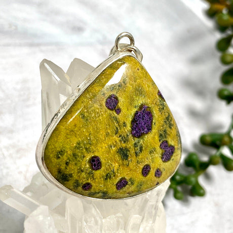 Atlantasite teardrop pendant KPGJ1899 - Nature's Magick