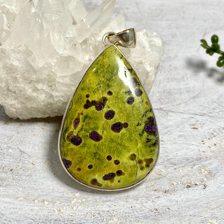 Atlantasite teardrop pendant KPGJ1901 - Nature's Magick